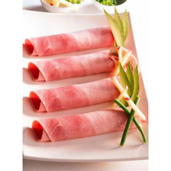 Jambon cuit supérieur découenné dégraissé tranches VPF BIO 45 g x 12