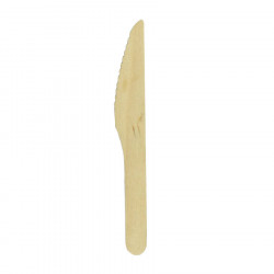Couteau servipack bois naturel de 166 x 21 mm x 50