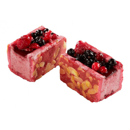 Bûchette mousse fruits rouges 100 g x 28