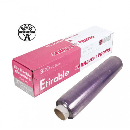 Film étirable PVC 300 x 0,30 m