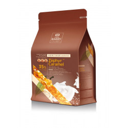 Chocolat de couverture Zéphyr caramel 2,5 kg