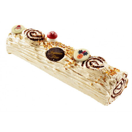 Bûche crème au beurre praliné 500 g