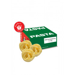 Spaghetti en nid cuit IQF 50 g x 100