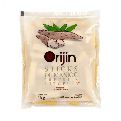 Sticks de manioc surgelées 1 kg