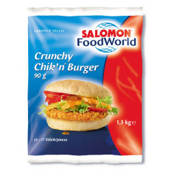 Burger de blanc de poulet pané Crunchy Chik¿n® Burger 1,5 kg