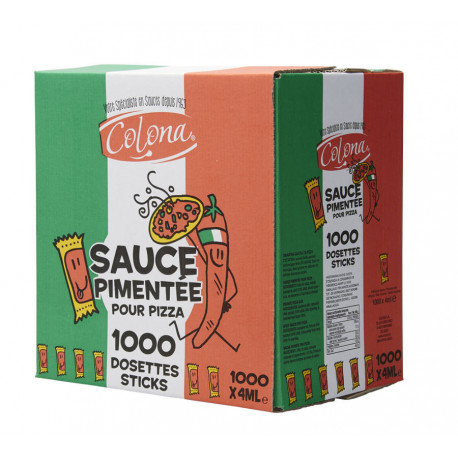 Sauce pimentée pour pizza 4 ml x 1000