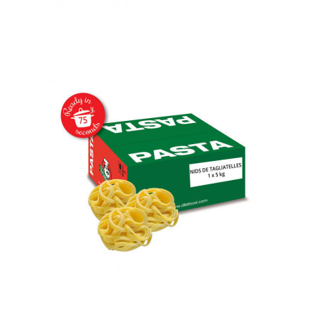 Tagliatelle en nid cuite IQF 50 g x 100