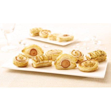 Assortiment de mini feuilletés apéritifs Prestige x 40