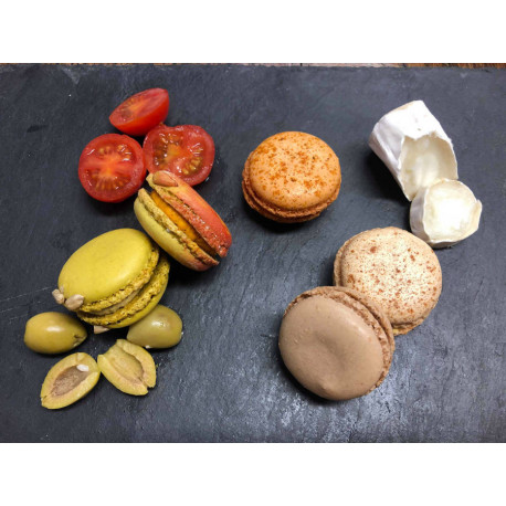 Assortiment de macarons "Apéritif" 14 g