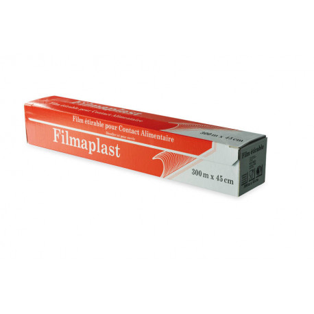 Film étirable alimentaire 300 m x 45 cm