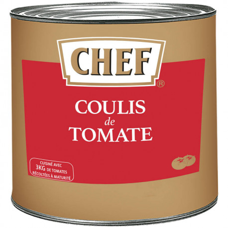 Coulis de tomate 2,5 kg