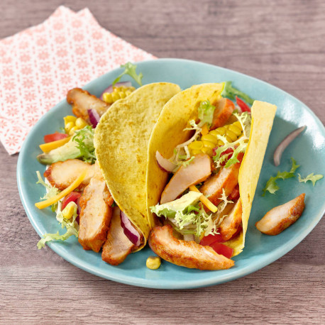 Émincé de cuisse de poulet rôti Tex Mex halal 1 kg