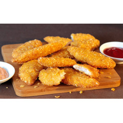 Aiguillette de poulet cuite panée cornflakes 1 kg