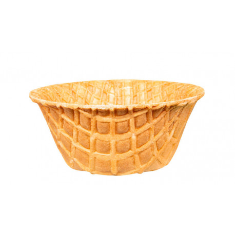 Coupe gaufrette rond bord droit hauteur 38 mm diam 86.5 mm x 576