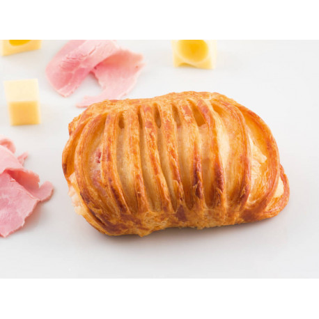 Panier jambon-fromage au beurre fin prêt à cuire 100 g