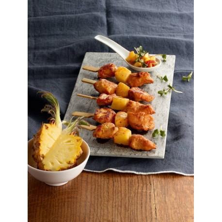 Mini brochette poulet-ananas Chik'n® pineapple stick 1 kg