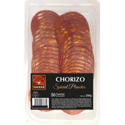 Chorizo doux espagnol 50 grandes tranches 250 g