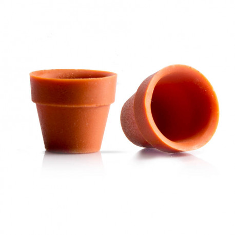 Pot de fleur à base de cacao 840 g x 28