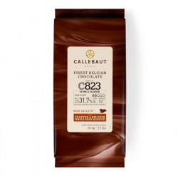 Chocolat de couverture lait 33,6% cacao en callets Select 10 kg