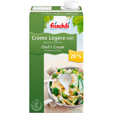 CREME LEGERE UHT 20% 1L