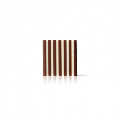 Décor zébré chocolat 500 pièces 1,2 kg