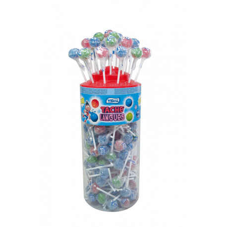 Sucettes Lotalollies tâche langues x 150