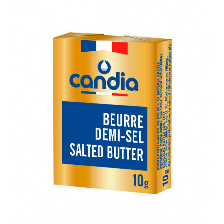 Beurre 80% MG demi-sel micropain 10 g x 600