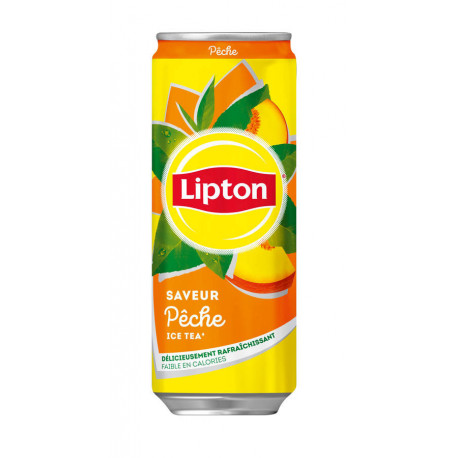 Thé Lipton pêche 33 cl