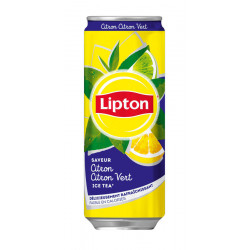 Thé Lipton citron-citron vert 33 cl