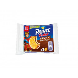 Biscuit au blé complet goût chocolat Prince 40 g x 2
