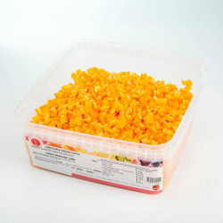 Écorce d'orange confite en cubes 6 mm 1 kg