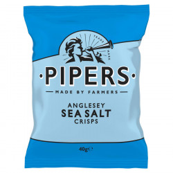 Chips de pommes de terre aromatisées au sel de mer 40 g