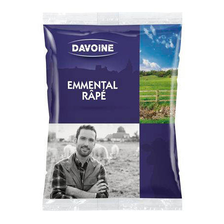 Emmental râpé standard 2.2 mm 1 kg