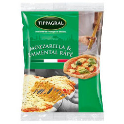 Mozzarella Emmental 60/40 râpé 1 kg