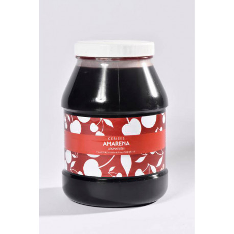 Cerise bigarreau amarena noire confite 3 L