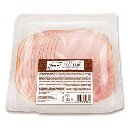 Rôti de jambon aux herbes Rostello 10 tranches 250 g 