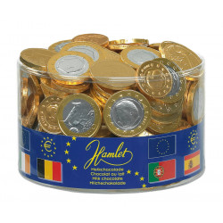 Chocolat au lait en pièce de monnaie 1 kg