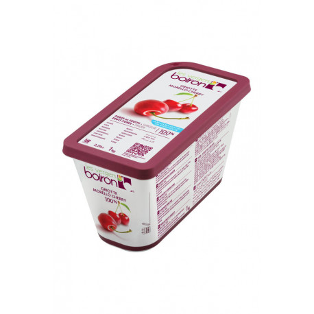 Purée de griottes non sucrée 1 kg