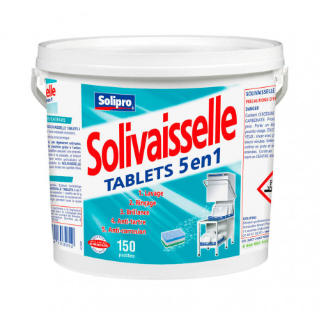 Tablette 5 en 1 Solivaisselle 3 kg