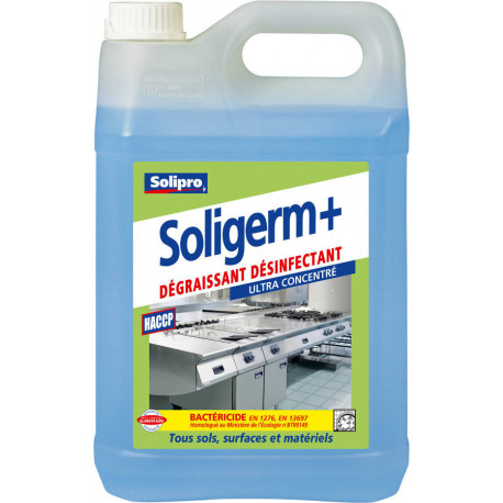 Dégraissant désinfectant Soligerm+ 5 L