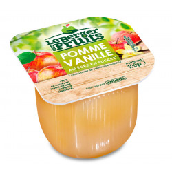 Spécialité de pommes à la vanille 100 g x 72