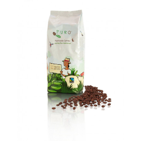 Café grains 100% arabica bio 1 kg