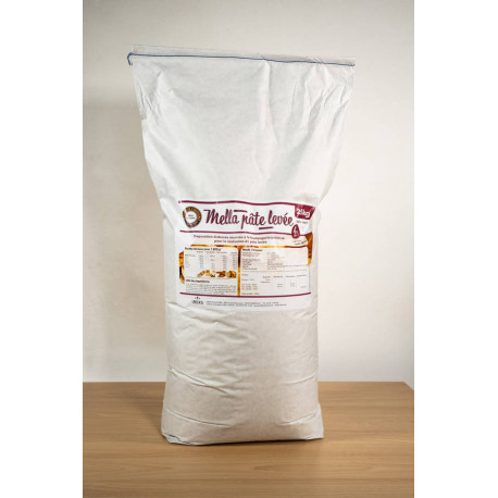 Préparation mella pour pâte levée 25 kg