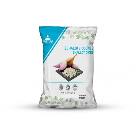 Echalote en cubes IQF 1 kg
