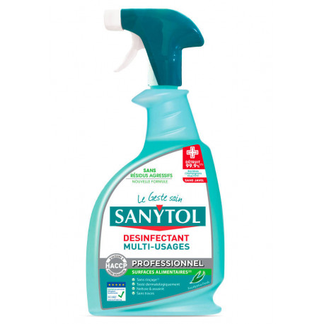 Désinfectant, nettoyant multi-usages x750 ml