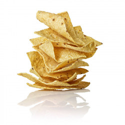 Chips de toritlla nature à base de trempe de maïs