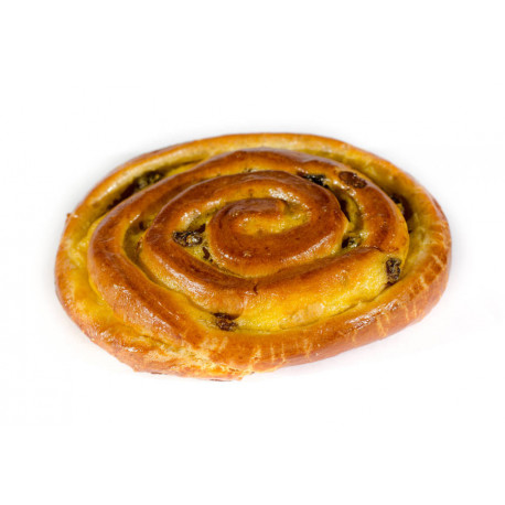 Pain aux raisins brioché au beurre cru 130 g