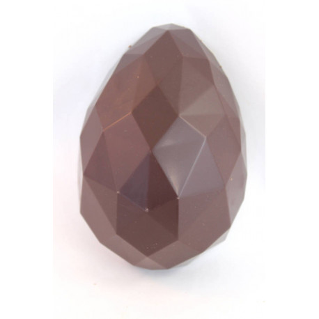Moulage oeuf Origami chocolat noir 200 g