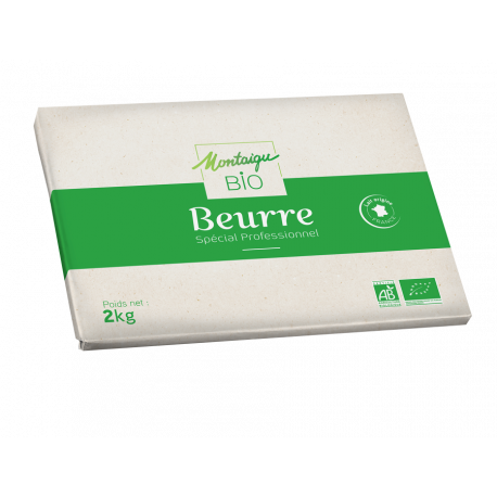 Beurre doux BIO 2 Kg