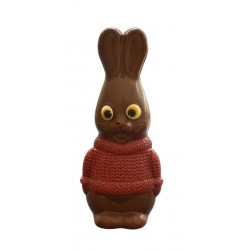 Lapin pull rouge chocolat lait 80 g